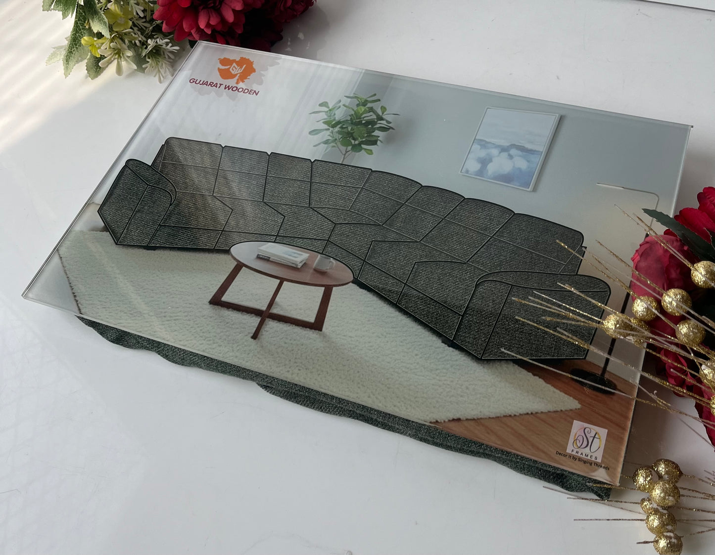 Sofa fabric selector