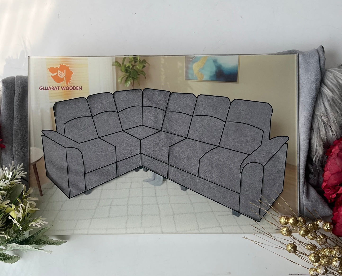Sofa fabric selector
