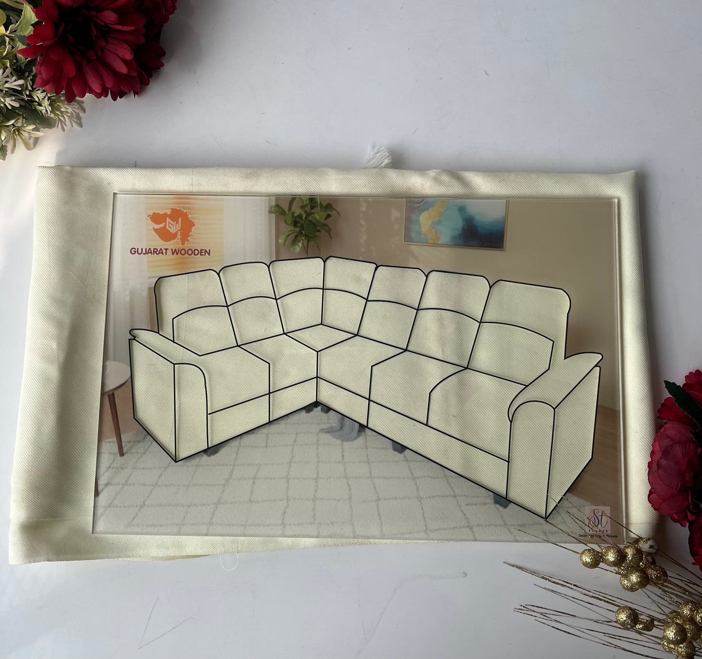 Sofa fabric selector