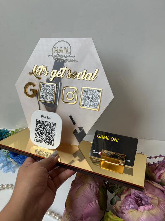 Three Qr Scanner (Hexagon shape)