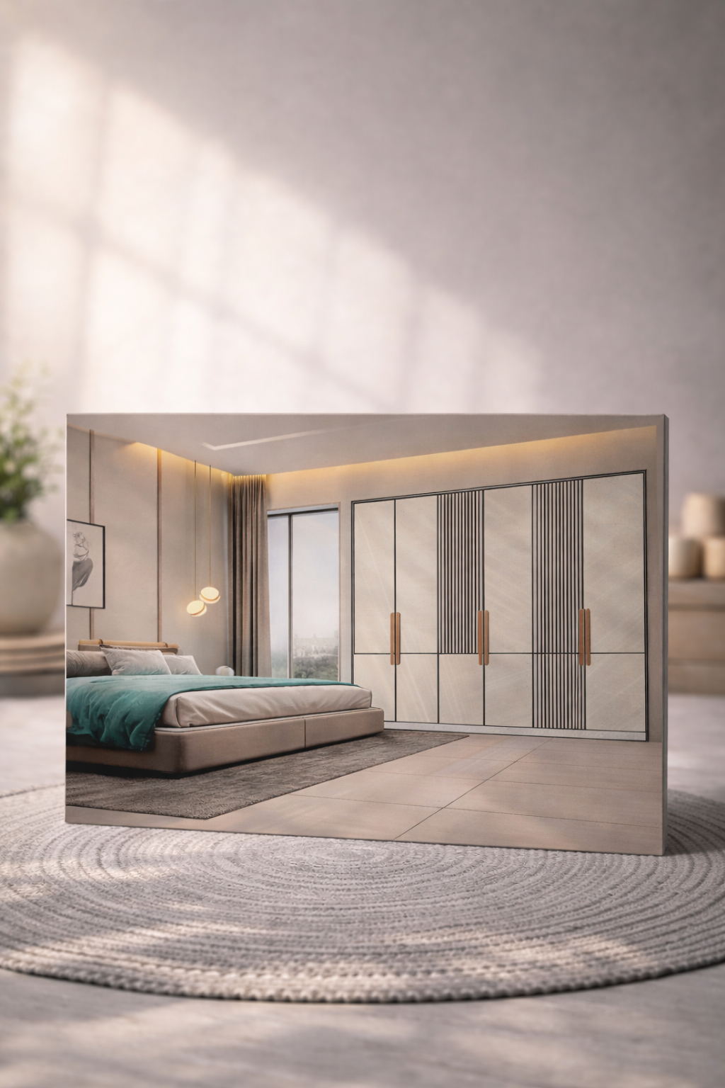 Bedroom wardrobe selector