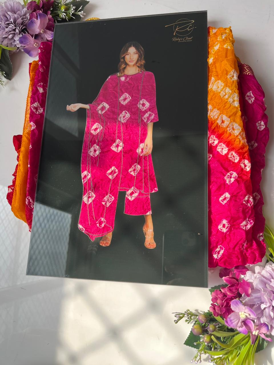 ETHNIC SUIT WITH DUPATTA FABRIC SELECTOR