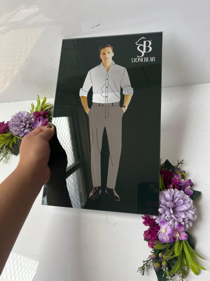 SHIRT AND PANT SET FABRIC SELECTOR