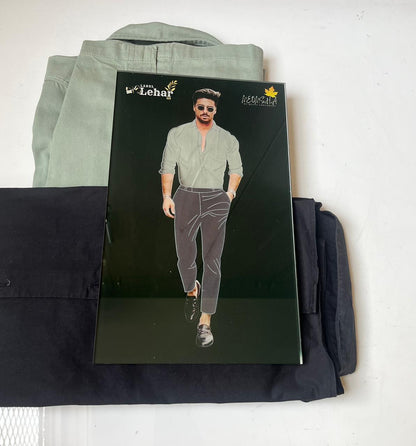 SHIRT AND PANT SET FABRIC SELECTOR